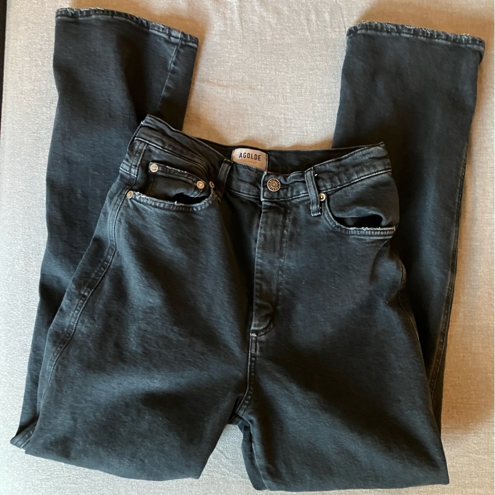 AGoldE Pinch waist kick flare